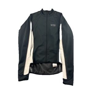 Gore Windstopper Phantom Cycling Jacket Mens Sz Small Zip-Off Removable Sleeves